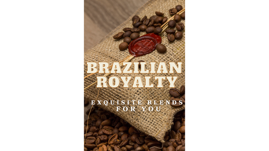 coffee beans sourced from brazil