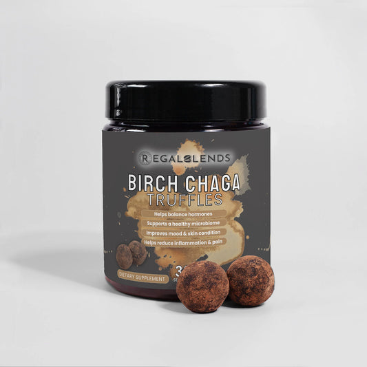 Shop our new product, Birch Chaga Truffles, for added benefits to your diet!